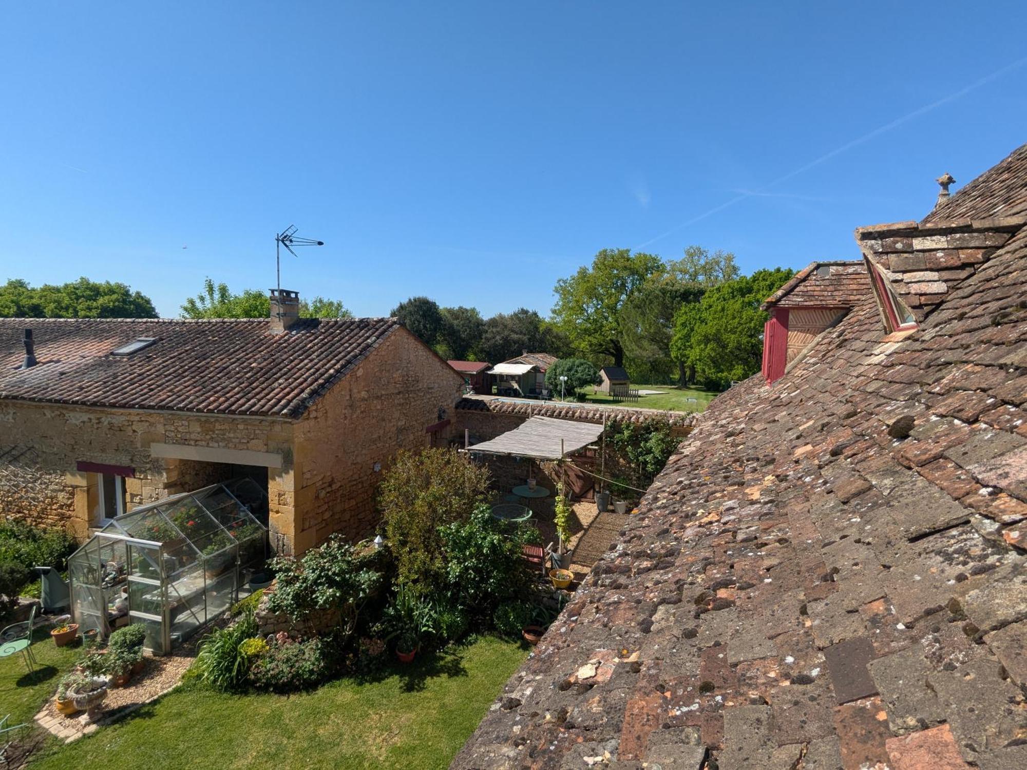 Hotel La Borie Du Chevrier Sainte-Croix-de-Beaumont Exteriér fotografie